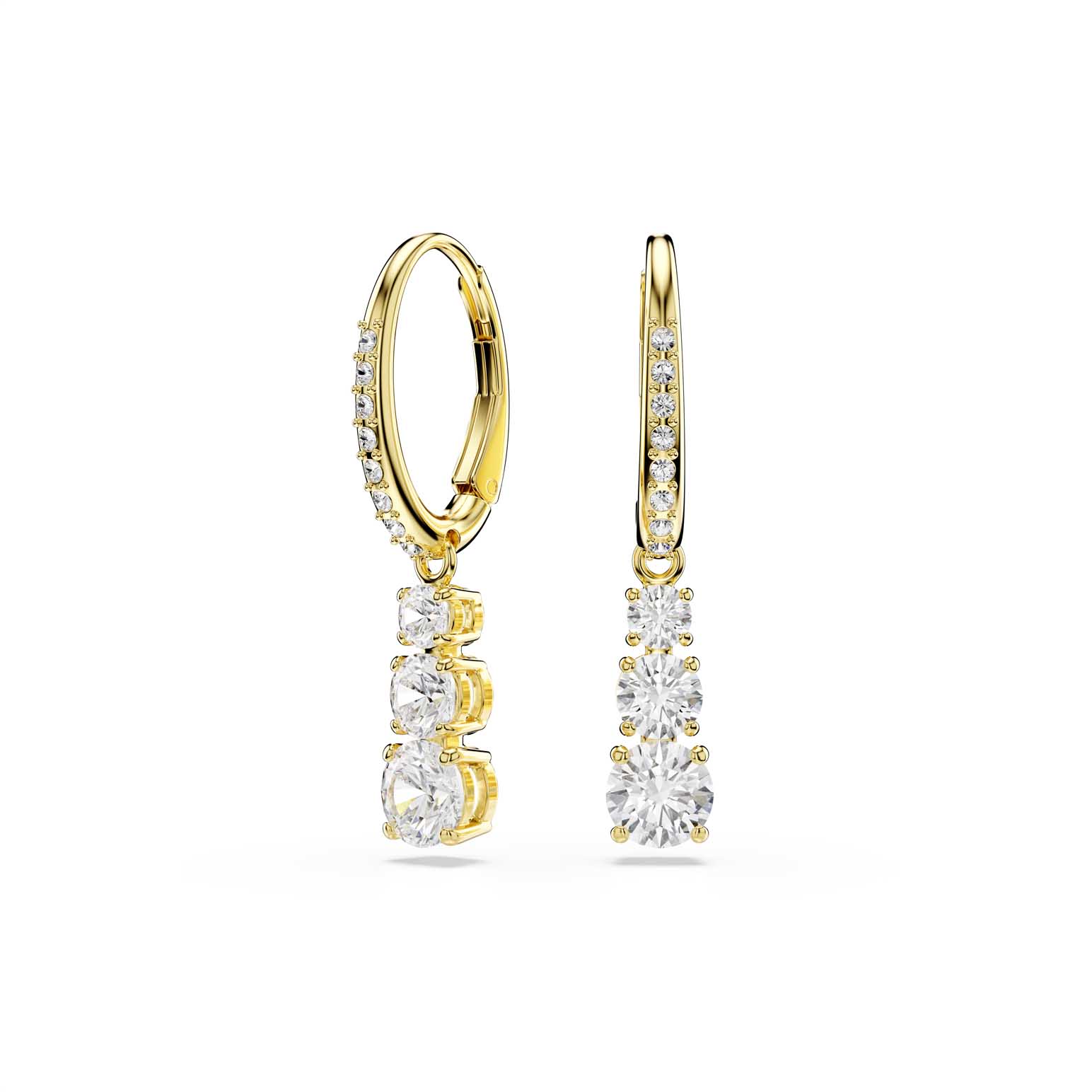 Swarovski Stilla Attract Hoop Earrings